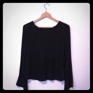 NWT Zara Trafaluc Statement Blouse XS